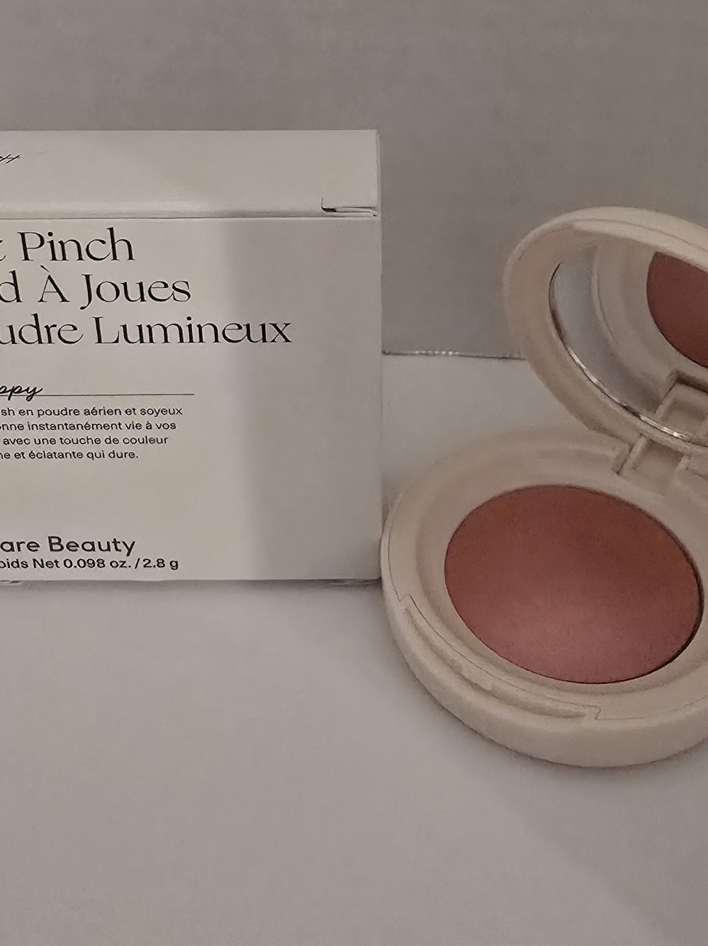 Rare Beauty Blush Compact in Happy